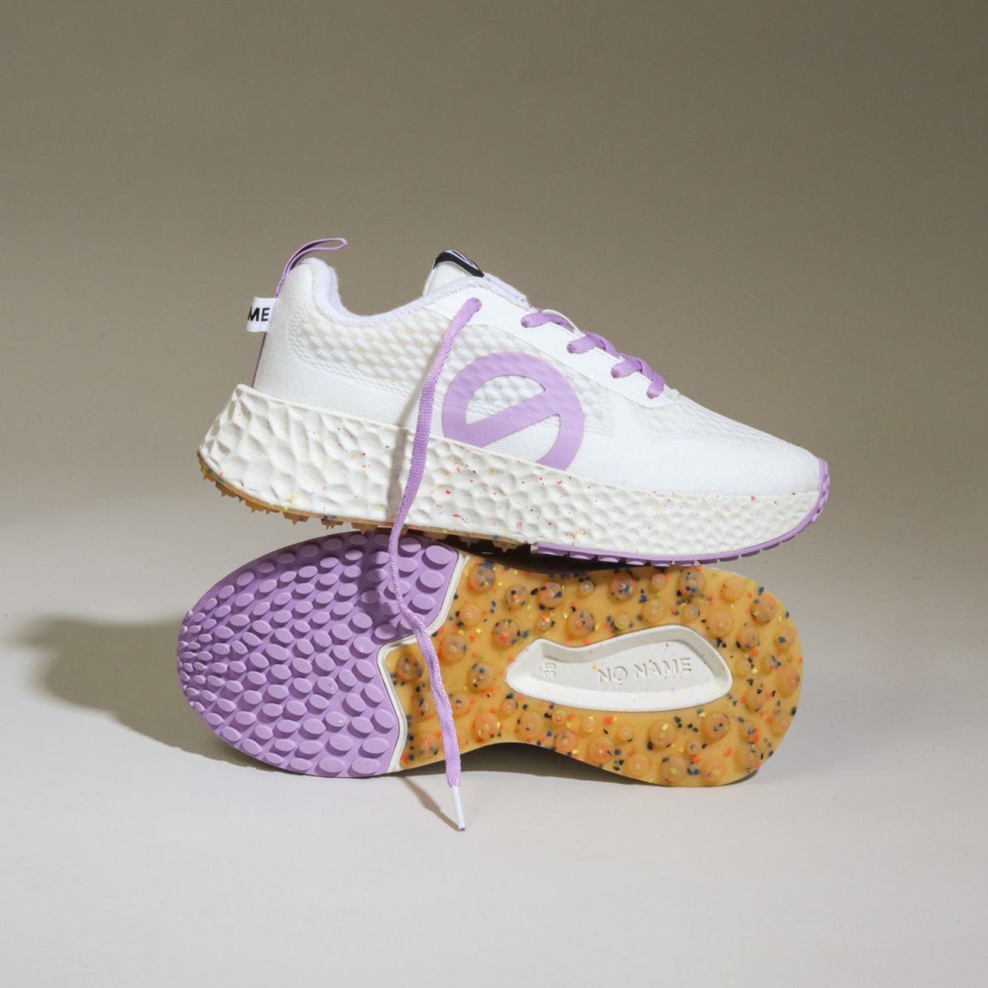CARTER FLY W - MESH RECYCLED - BLANC/MAUVE